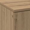 vidaXL Highboard Artisan Oak 70 x 33.5 x 180 cm Engineered Wood