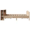 vidaXL Bookcase Bed without Mattress 140x200cm Solid Wood Pine