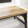 vidaXL Monitor Stand Artisan Oak 85 x 23 x 15.5 cm Engineered Wood