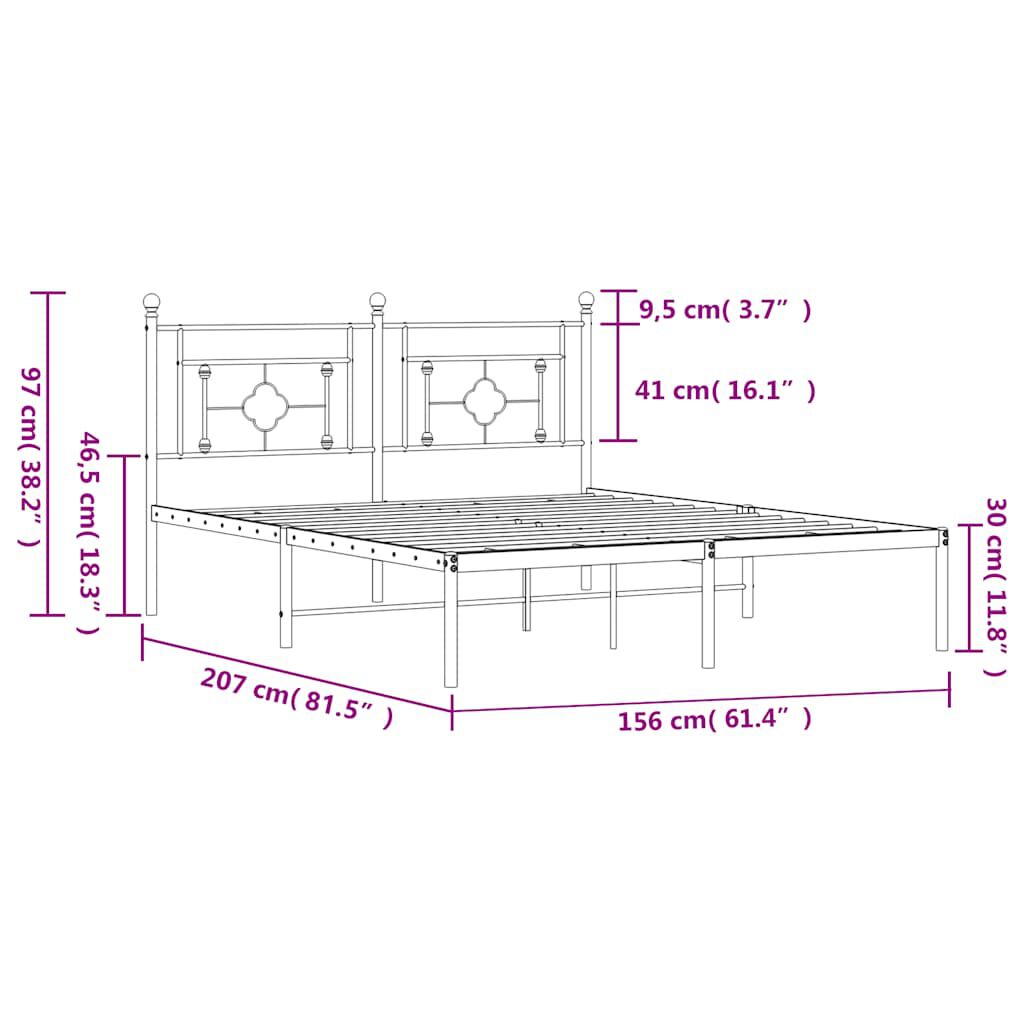 King size headboard size in cm deals
