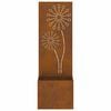 vidaXL Garden Privacy Screen Rusty 50 x 140 cm Weathering steel