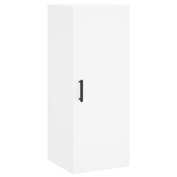 vidaXL Wall Mounted Cabinet White 34.5x34x90 cm