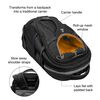 Kurgo Dog Backpack G-Train K9 Black