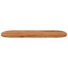 vidaXL Table Top 140x50x2.5 cm Oval Solid Wood Acacia