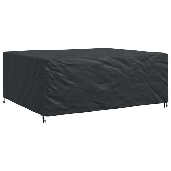 vidaXL Furniture Cover Plain Black 250 x 210 x 90 cm 210D