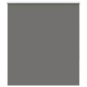 vidaXL Roller Blind Blackout Grey 135x150 cm Fabric Width 131.6 cm Polyester