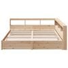 vidaXL Bookcase Bed without Mattress 180x200 cm Solid Wood Pine