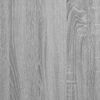 vidaXL TV Cabinet Grey Sonoma 140 x 34 x 40 cm Engineered Wood
