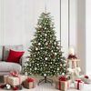 vidaXL Artificial Christmas Tree with 300 LEDs with Stand Green 180 cm