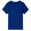 Kids' T-shirt with Short Sleeves Dark Blue 140