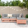 vidaXL 4 Piece Garden Sofa Set Solid Wood Douglas Fir