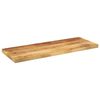 vidaXL Table Top 70x20x2.5 cm Rectangular Solid Wood Rough Mango
