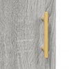 vidaXL Highboard Grey Sonoma 34.5x34x180 cm Engineered Wood