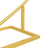 vidaXL Wedding Arch Gold 195 x 35 x 211 cm Steel