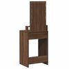vidaXL Dressing Table Brown 50 x 41 x 140 cm Engineered Wood