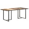 vidaXL Dining Table 180 cm Solid Reclaimed Wood