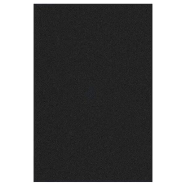 vidaXL Doormat Other Black 120 x 180 cm Polypropylene and vinyl