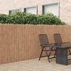 vidaXL Brushwood Fence Brown 400 x 150 cm Brushwood