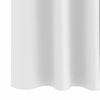 vidaXL Blackout Curtains with Rings 2 pcs Bright White 140 x 140 cm