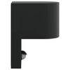 vidaXL Outdoor Wall Lights 2 pcs Black 12 x 7 x 15 cm Stainless steel