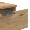 vidaXL Console Table Artisan Oak 90x36x75 cm Engineered Wood