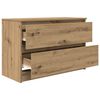 vidaXL TV Cabinet Artisan Oak 80x35x54 cm Engineered Wood