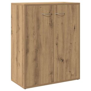 vidaXL Sideboard Artisan Oak 60x30x75 cm Engineered Wood