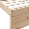 vidaXL Bookcase Bed without Mattress 160x200 cm Solid Wood Pine