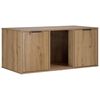 vidaXL Cat Crate Furniture Artisan Oak 100 x 49 x 45 cm