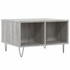 vidaXL Coffee Table Grey Sonoma 60x50x36.5 cm Engineered Wood