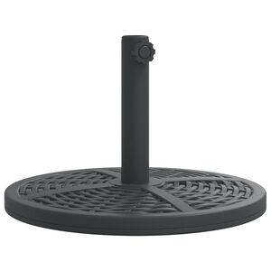 vidaXL Parasol Base for &Oslash;38 / 48 mm Poles 12 kg Round