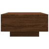 vidaXL Coffee Table Brown Oak 90x60x31 cm Engineered Wood