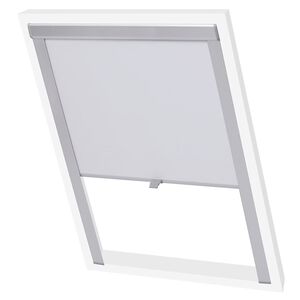 vidaXL Blackout Roller Blind White FK06 GGL and GGU