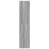 vidaXL Highboard Grey Sonoma 70x41x185 cm Engineered Wood