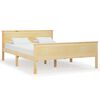 vidaXL Bed Frame without Mattress Solid Wood Pine 140x200 cm
