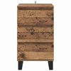 vidaXL Sideboard with Drawer Old wood Engineered wood