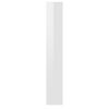 vidaXL Book Cabinet High Gloss White 40x30x189 cm Engineered Wood