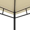vidaXL Garden Gazebo 3x3x2.9 m Cream 180g/m&sup2;