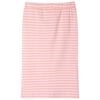 Kids' Straight Skirt with Stripes Pink 116