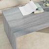 vidaXL Coffee Table Grey Sonoma 95 x 50 x 34 cm Engineered Wood