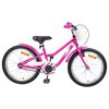 vidaXL Kids Bike 18 Inches for 5-7 Years Old Dark Pink