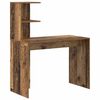 vidaXL Desk 2 pcs Old Wood