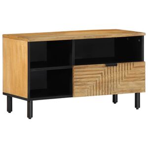 vidaXL TV Cabinet Brown 80x33x46 cm Solid Wood Mango