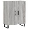 vidaXL Highboard Grey Sonoma 69.5x34x180 cm Engineered Wood