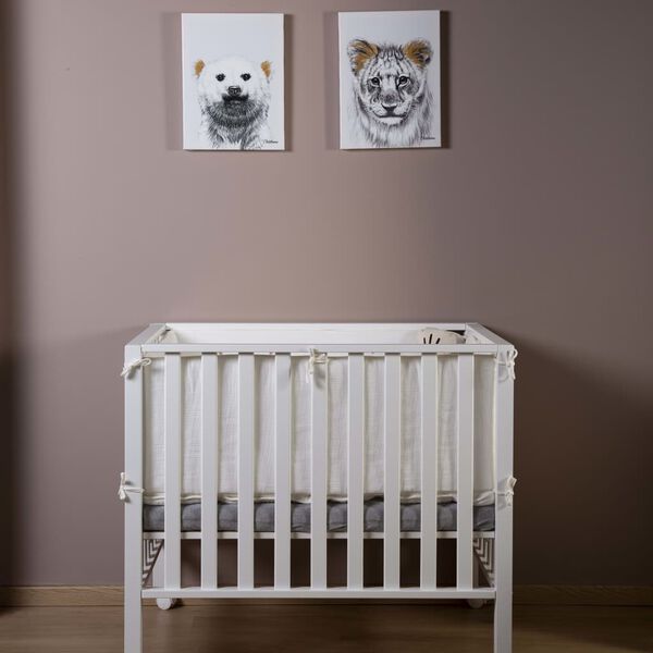 CHILDHOME Oil Painting Lion Gold 30x40cm