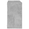vidaXL Wall Cube Shelves 2 pcs Concrete Grey 26x15x26 cm