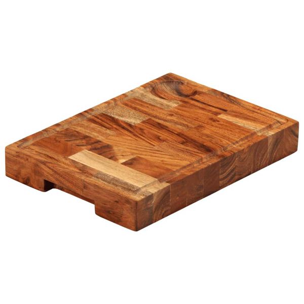 vidaXL Chopping Board 30x21x4 cm Solid Wood Acacia