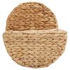 vidaXL Stair Basket Natural 28 x 26 x 47 cm Water hyacinth