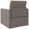 vidaXL Sofa Bed Taupe 74 x 77 x 81 cm Fabric