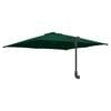 vidaXL Garden Parasol Green 248.5 x 247.5 x 160 cm Polyester and Steel